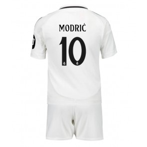 Real Madrid Luka Modric #10 Domaci Dres za Dječji 2024-25 Kratak Rukavima (+ kratke hlače)